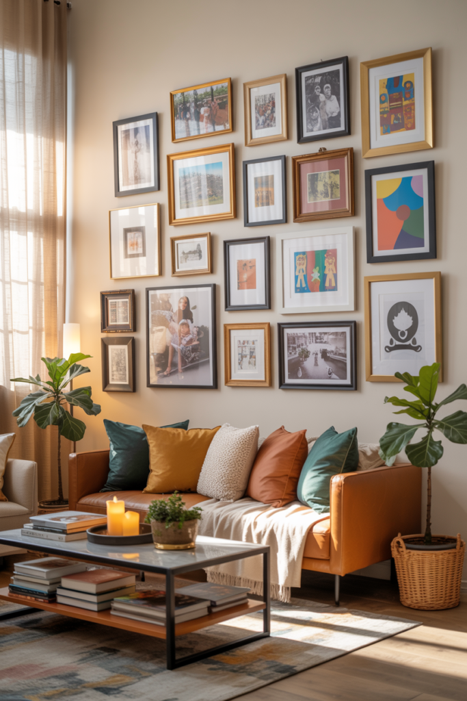 1. Transform with Gallery Walls