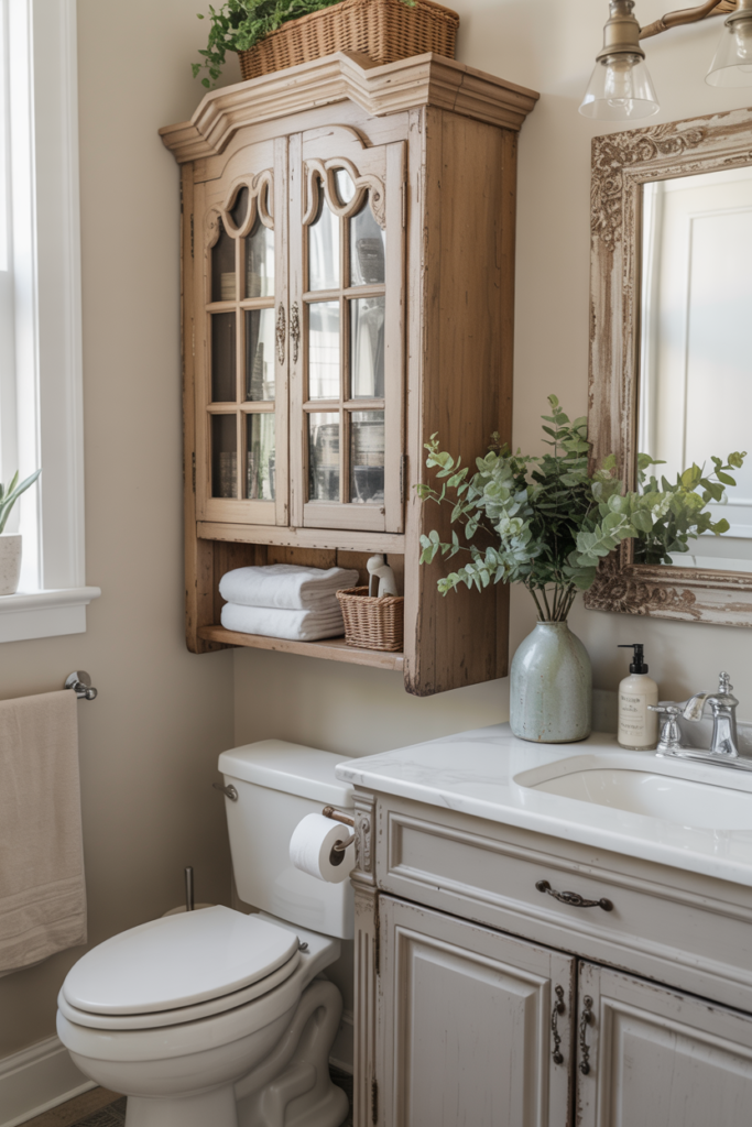 10. Vintage Cabinets for Character