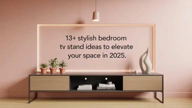 13+ Stylish Bedroom TV Stand Ideas to Elevate Your Space in 2025