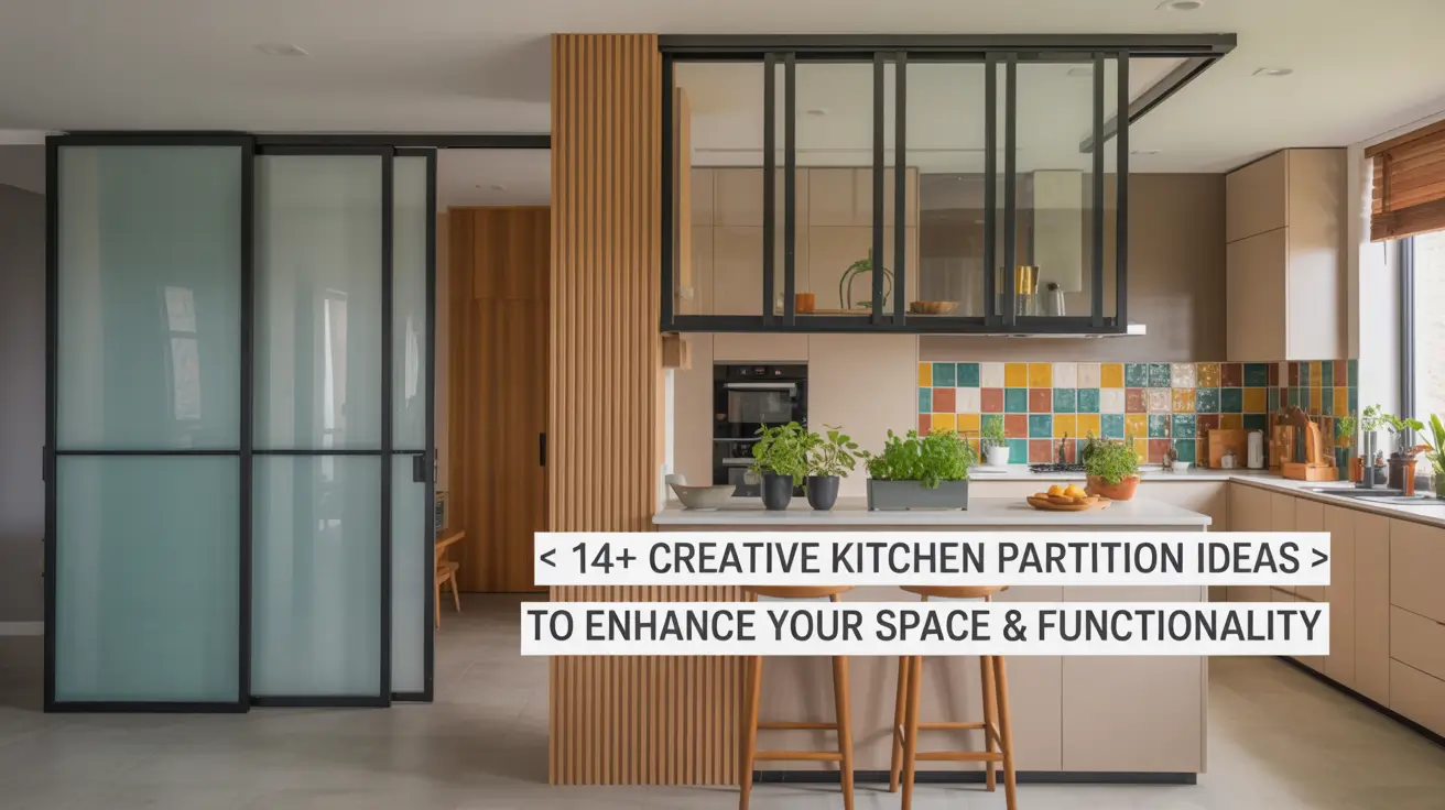 14+ Creative Kitchen Partition Ideas to Enhance Your Space and Functionality