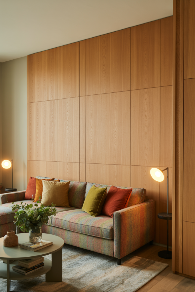 Add Depth with Wood Paneling