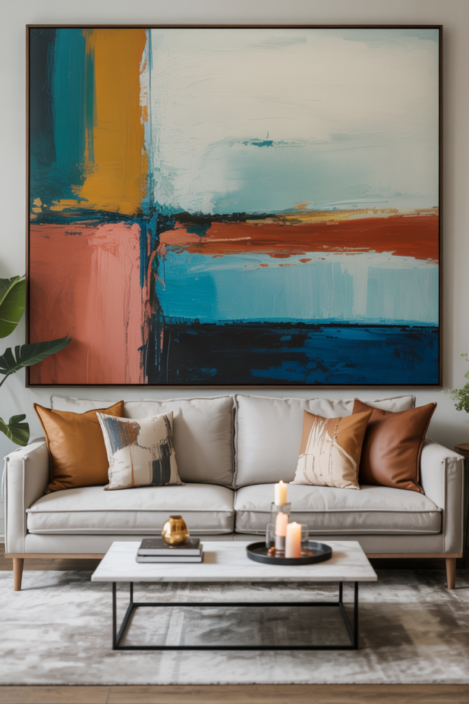 3. Create Interest with Oversized Artwork