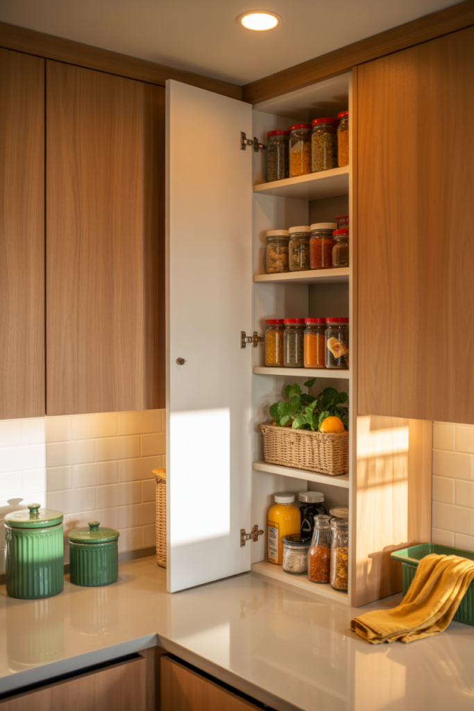 Corner Pantry Conversion