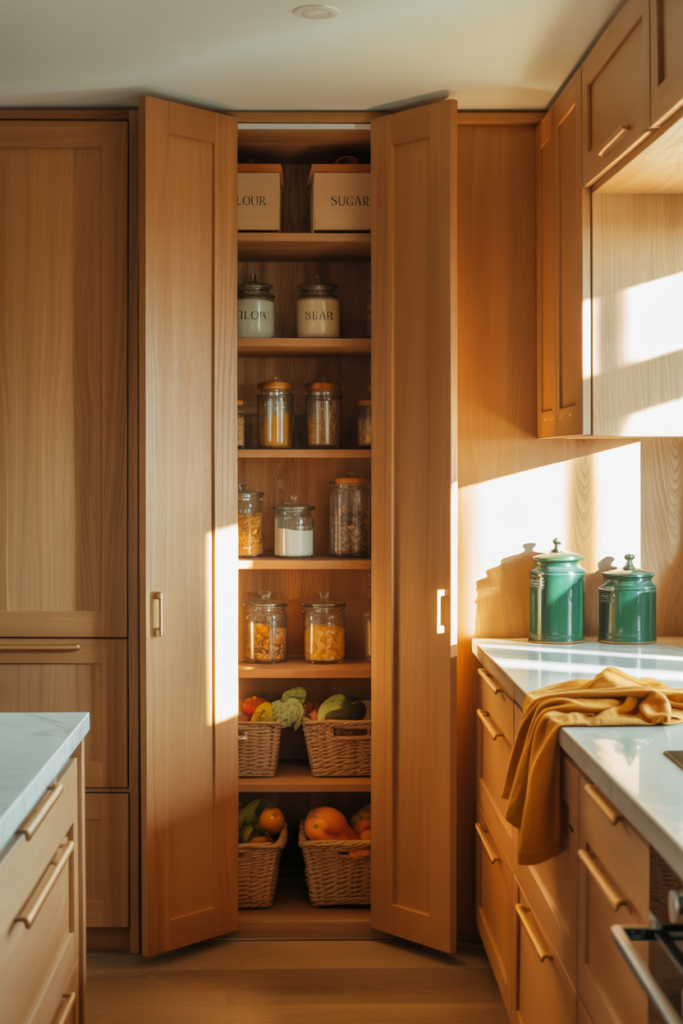 Double-Door Hidden Pantry