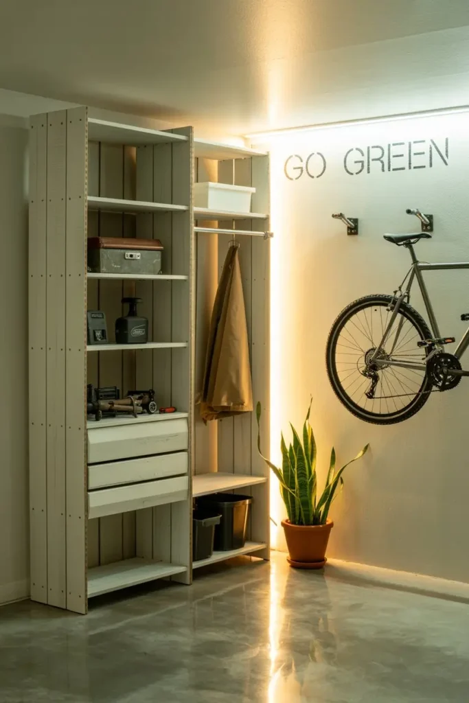 Eco-Friendly Garage Closet Designs