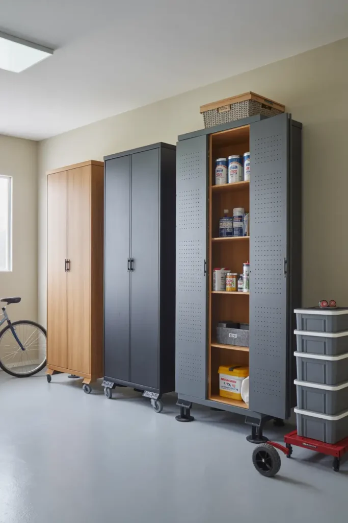 Freestanding Garage Closets