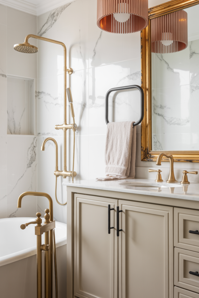 Luxe Metallic Finishes for Modern Glamour