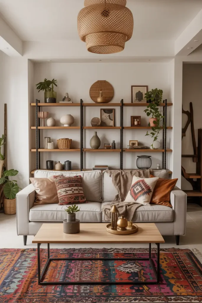 Mixing Modern and Boho for Balance