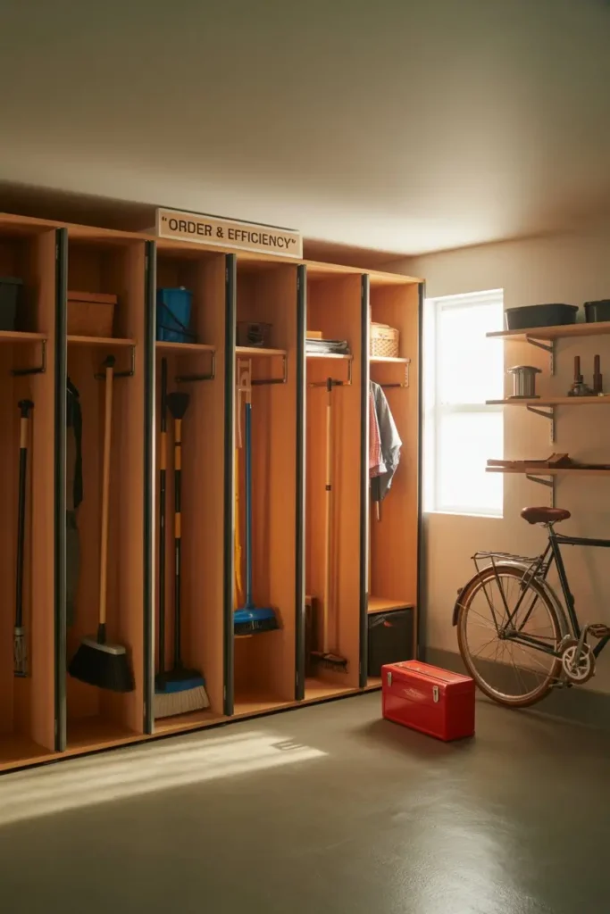 Narrow Closet Solutions for Tight Garages