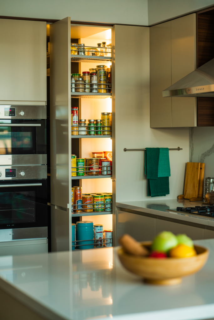 Pull-Out Vertical Pantry
