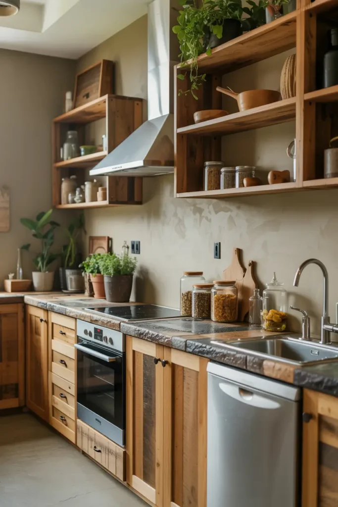 Rustic Kitchen Islands