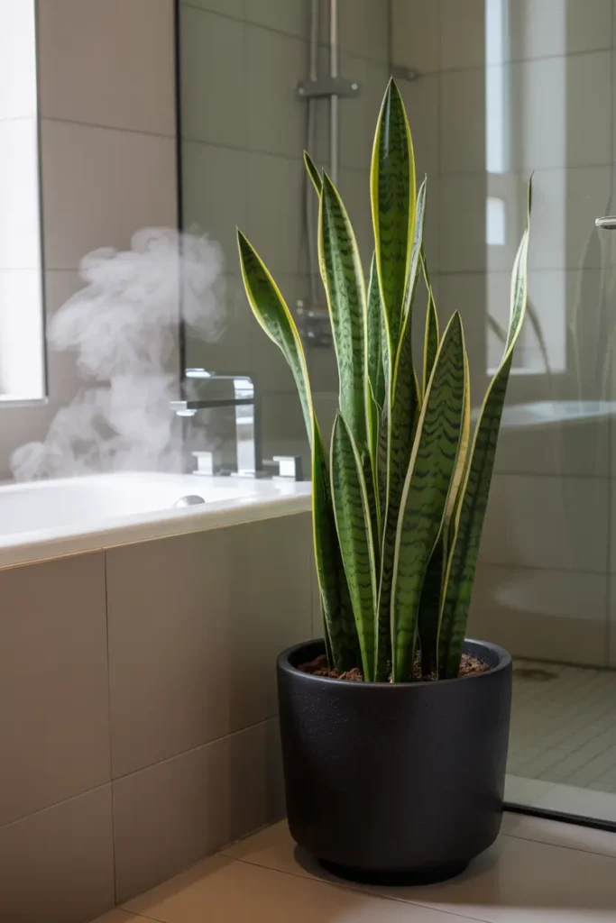 Snake Plant Tough Plant That Handles Moisture