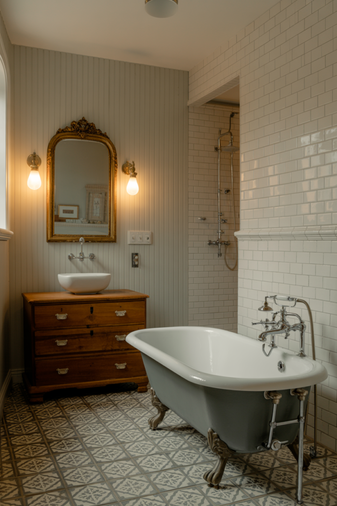 Vintage Touches with Modern Comfort