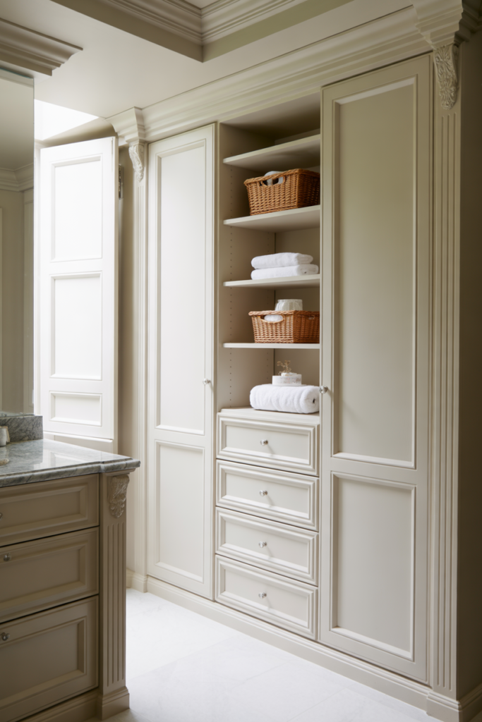 1. Create a Built-In Closet that Feels Like Furniture