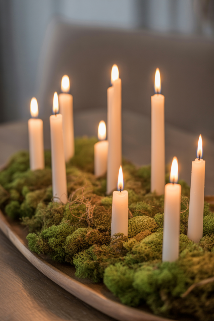 1. Moss and Candle Glow