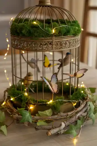 10. Birdcages with Hidden Worlds