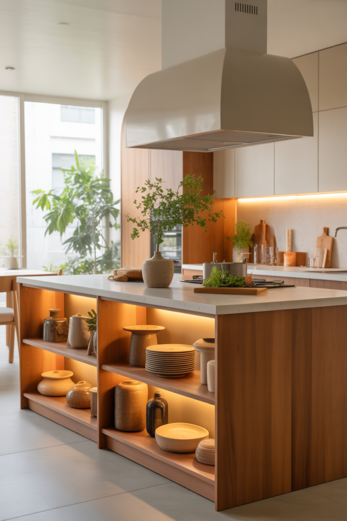 11. Kitchen Islands as Natural Dividers