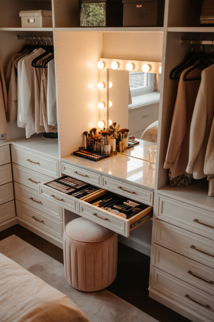 12. Built-In Vanity or Dressing Station