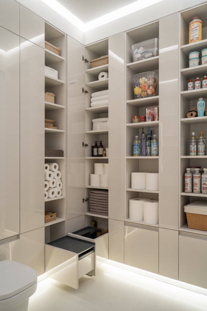 12. Use Vertical Space with Tall Cabinets