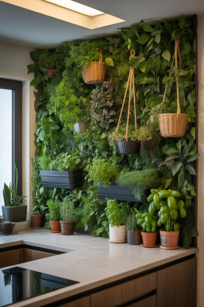13. Green Walls for a Fresh Feel