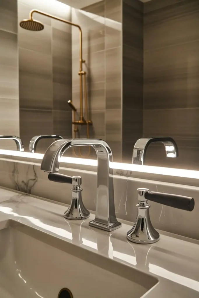 13. Stylish Fixtures That Shine