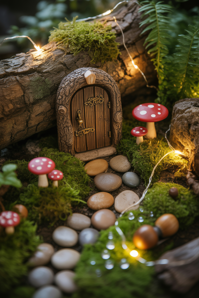 15. Fairy Doors and Pebble Pathways