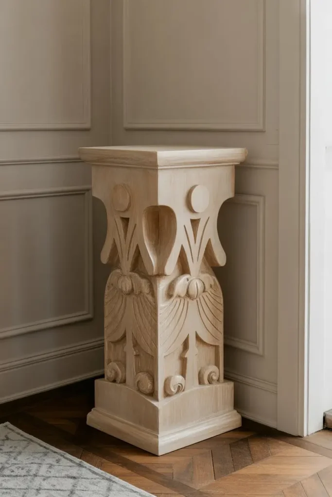 16. Customized Pedestal Designs