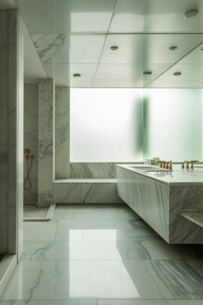 2. Marble Walls and Floors for True Turkish Style