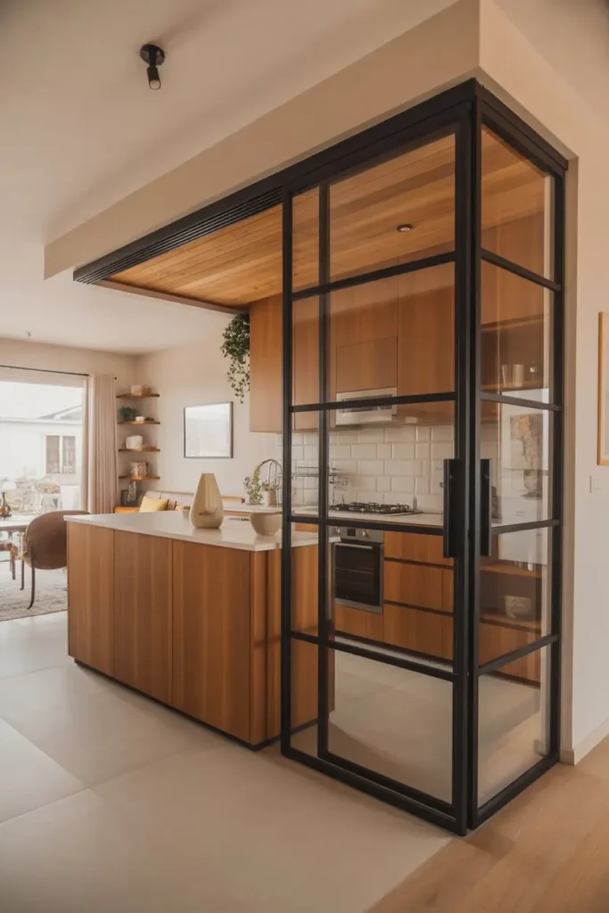 2. Sliding Doors for Flexible Spaces