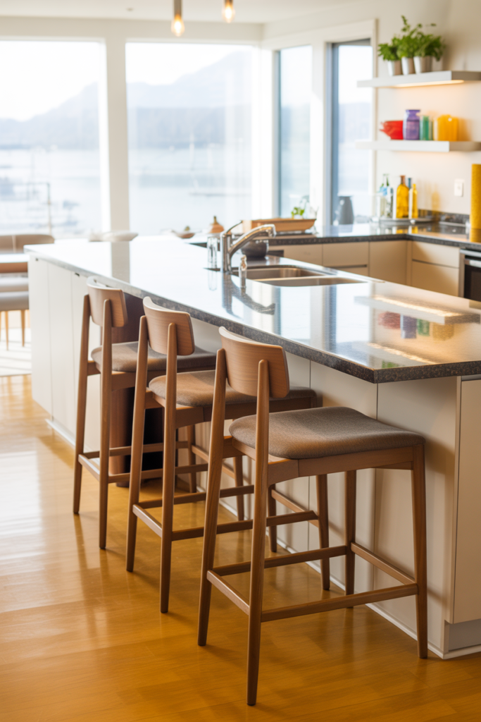 4. Half-Wall Dividers for Subtle Separation