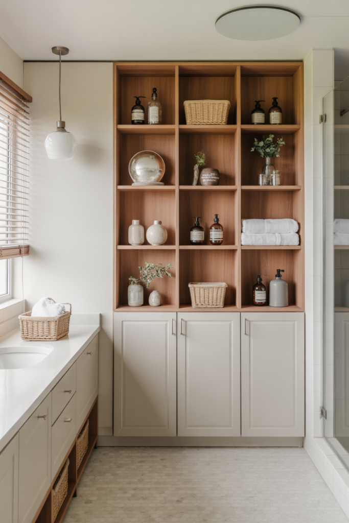 5. Combine Open and Closed Storage