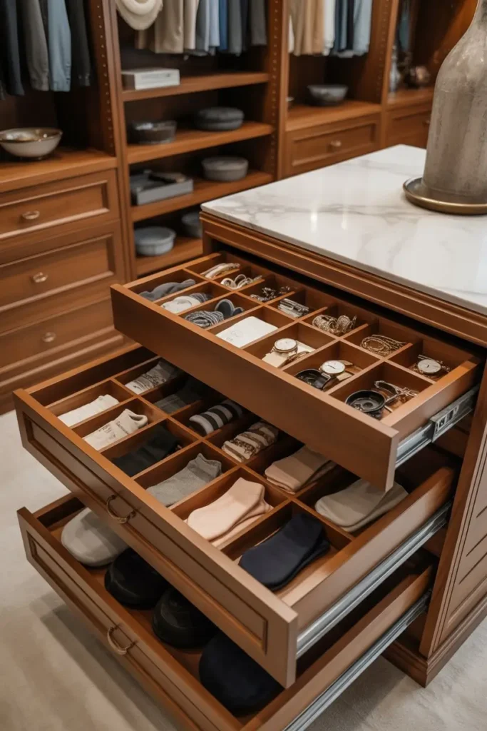 5. Drawer Systems for Hidden Organization