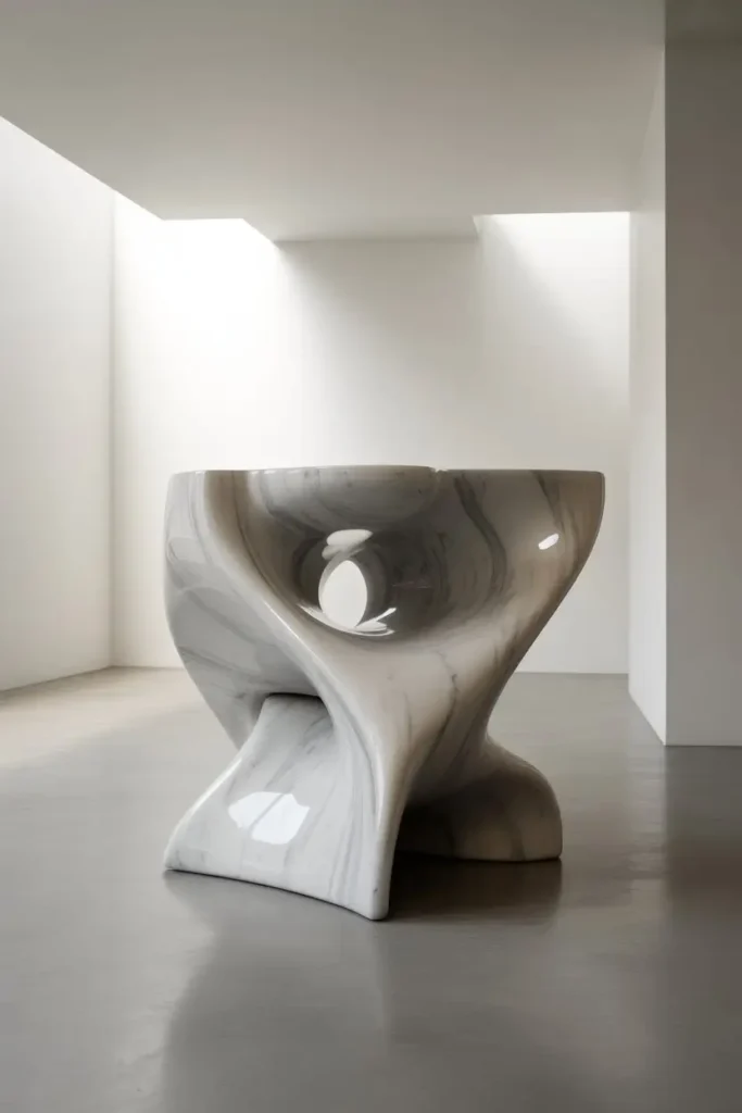 6. Sculptural Pedestal Forms