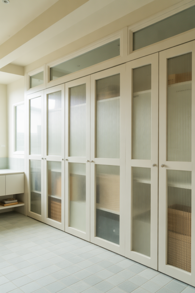 6. Upgrade to Glass or Mirrored Doors