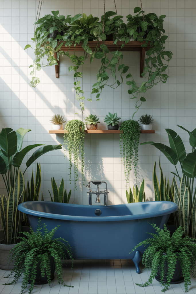 6. Use Plants for a Fresh, Natural Touch