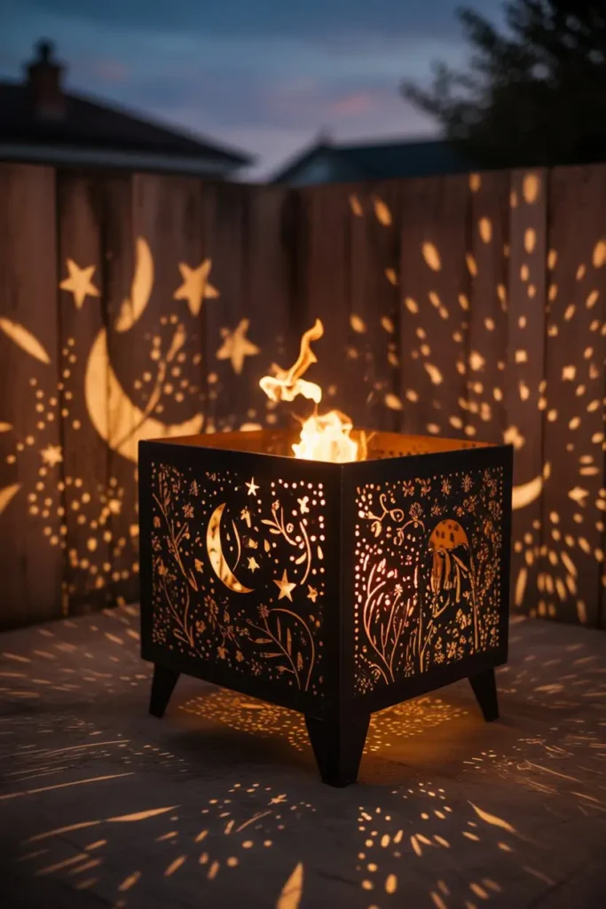 8. Pattern-Cut Basket