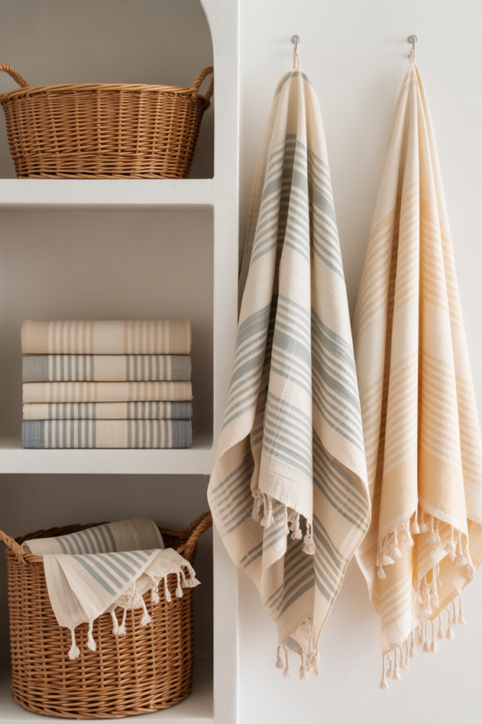 8. Turkish Towels for Authentic Comfort