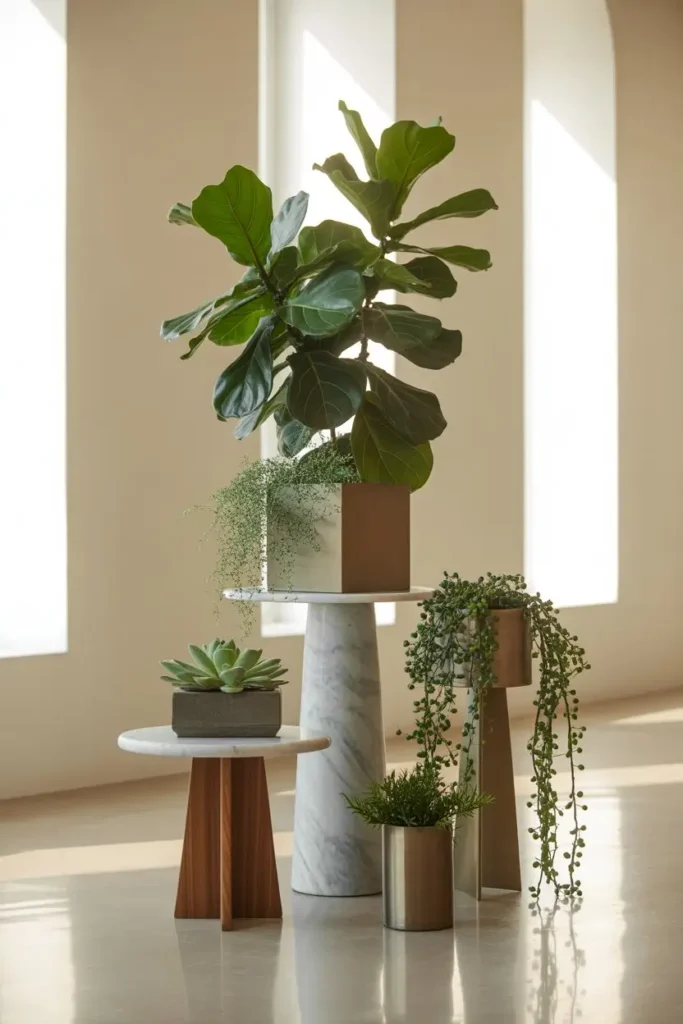 9. Pedestals for Plants