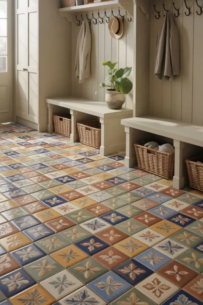 1. Classic Ceramic Tile for a Timeless Look