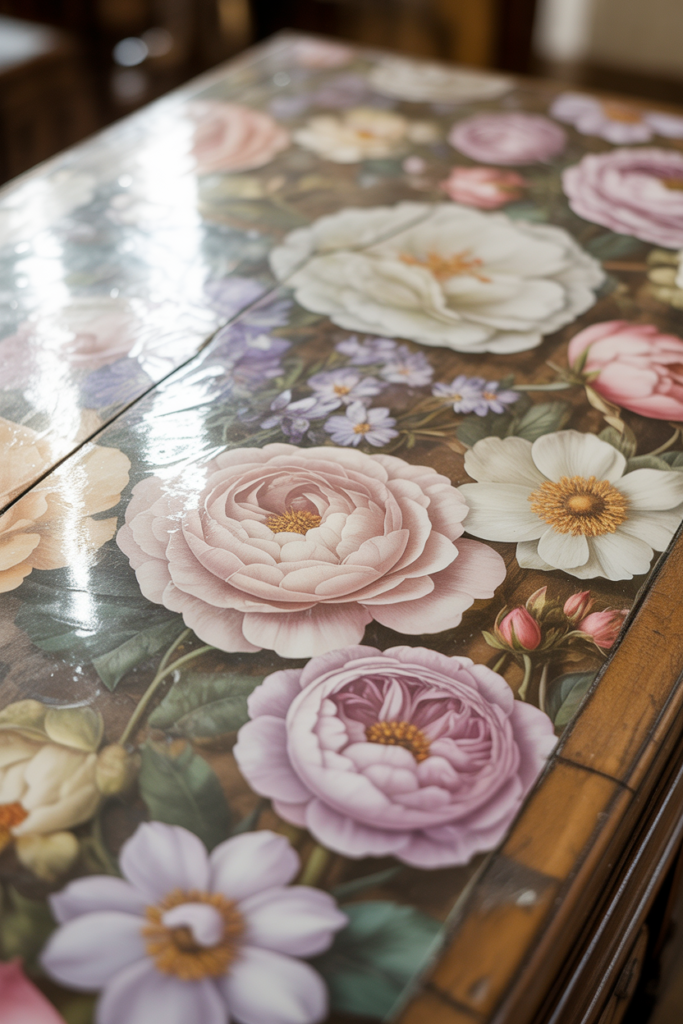 1. Vintage Floral Design