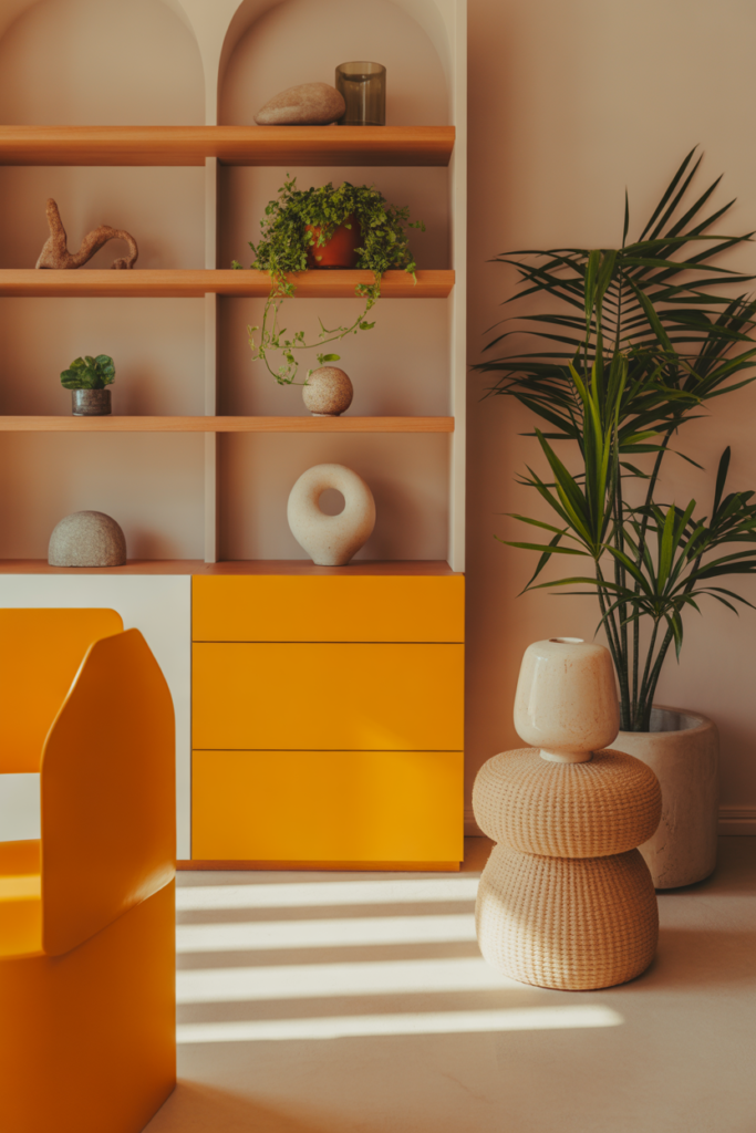 11. Pair Bright Tones With Natural Elements