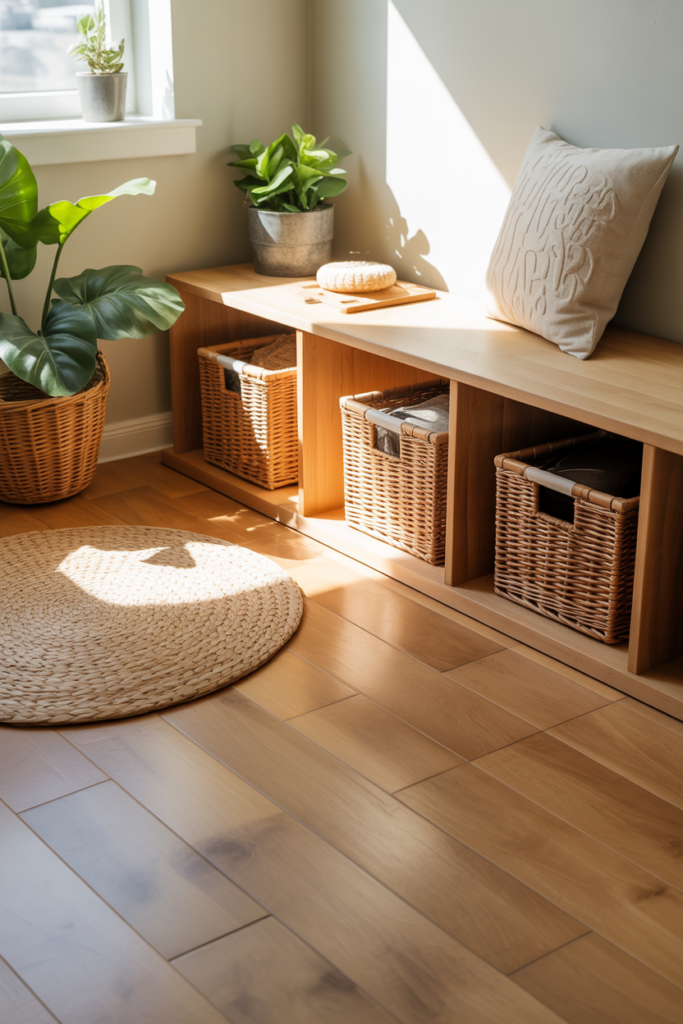 12. Bamboo Flooring for a Sustainable and Chic Look