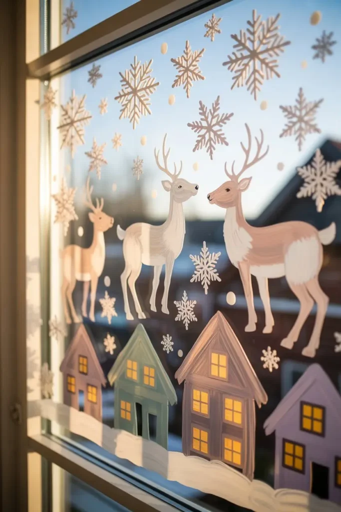 12. Create a DIY Window Mural