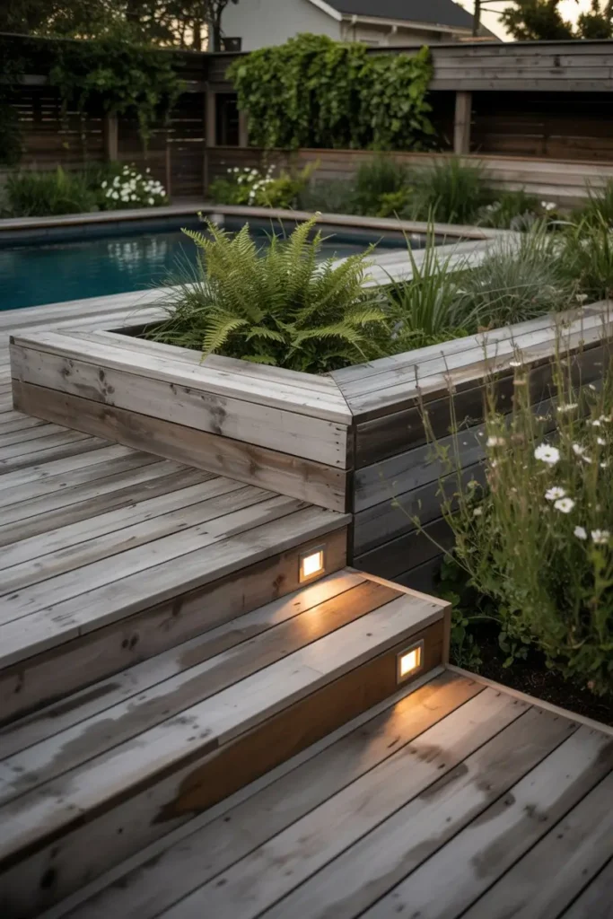12. Eco-Friendly Recycled Deck