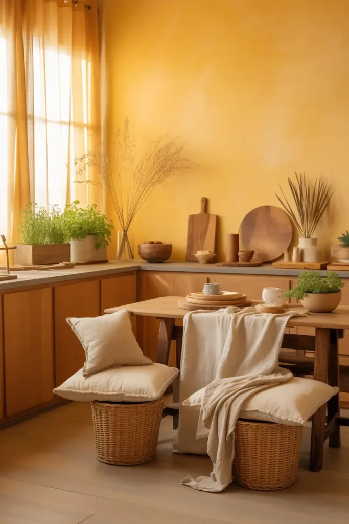 12. Honey Yellow for Cheerful Warmth