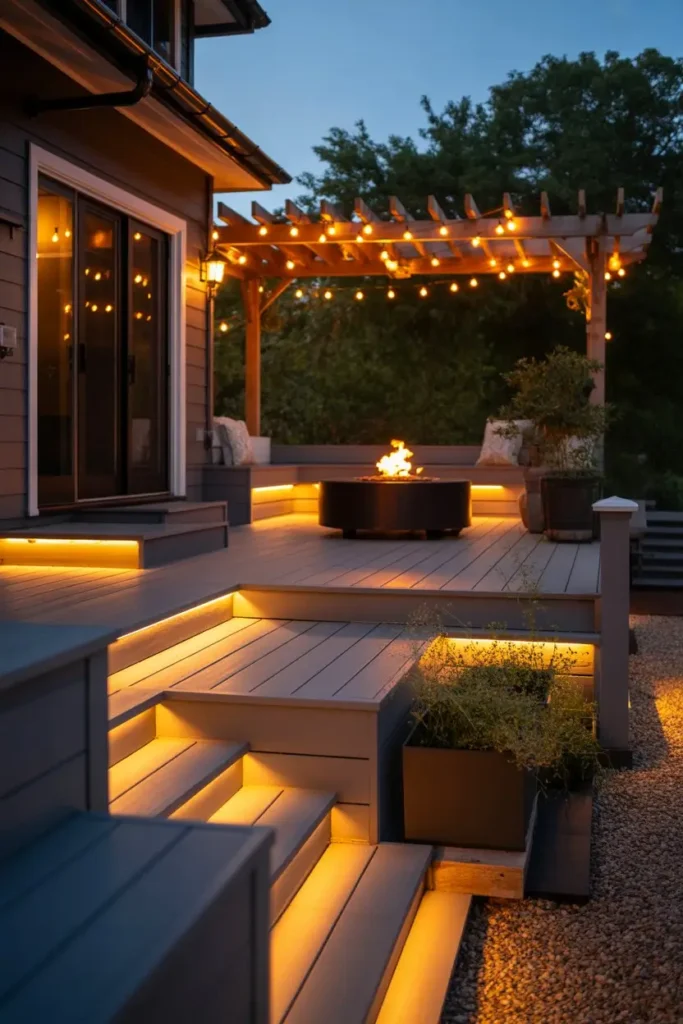 13. Decks with Lighting Features