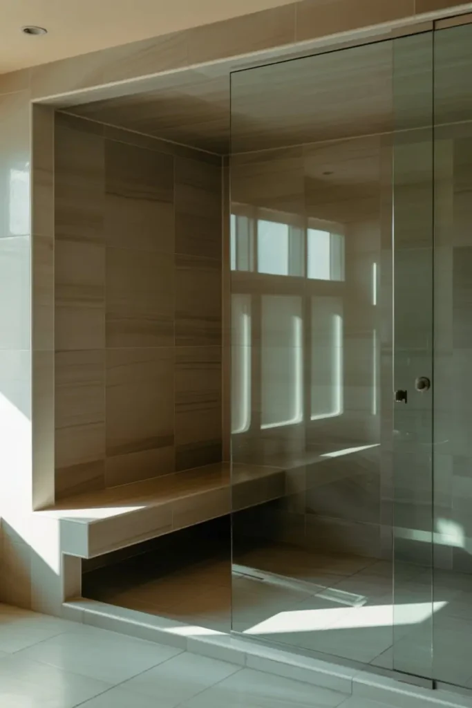 13. Open Concept Bench with Floor Continuity