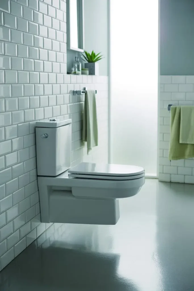 Opt for a Compact Toilet