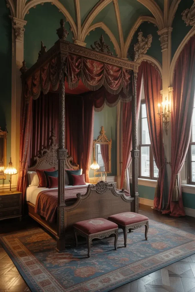 13. Royal Gothic Bedroom