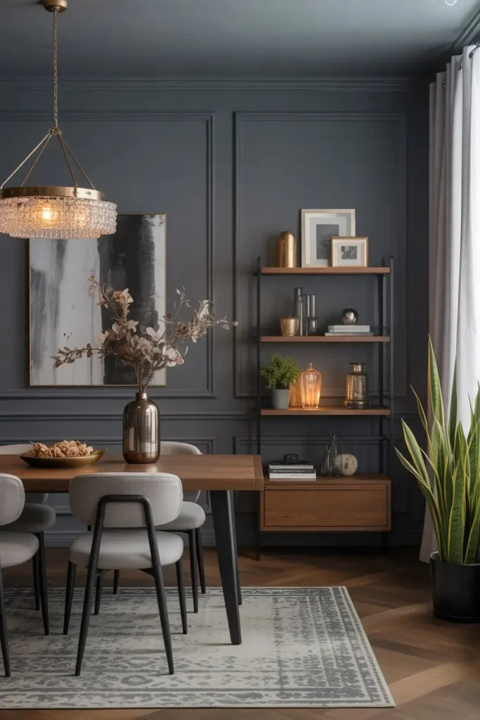 14. Charcoal Gray for Depth and Modernity